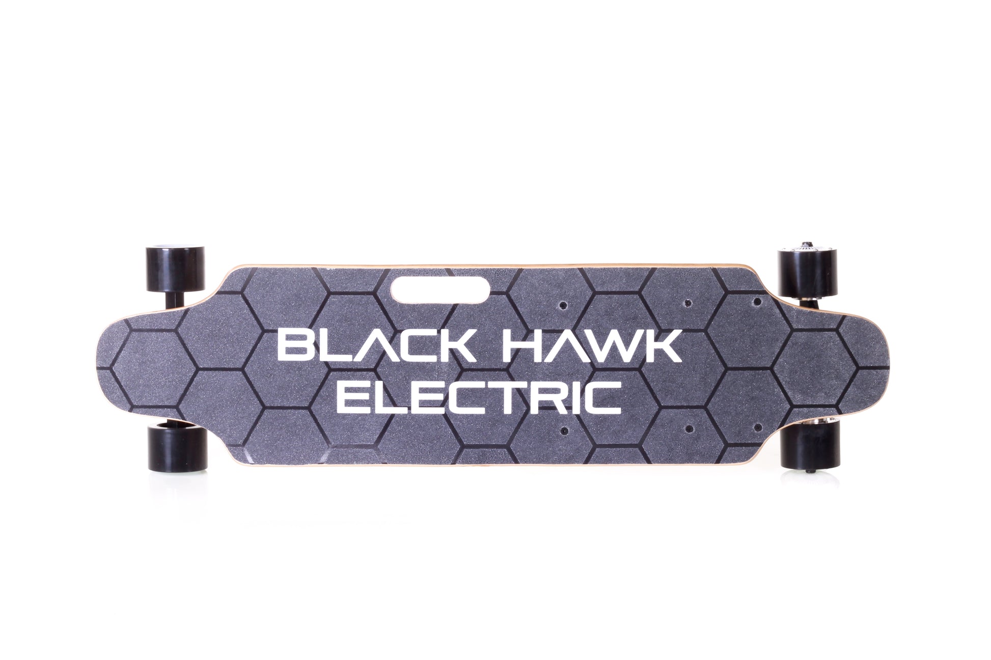 High quality, high performance electric skateboard with hub drive brushless motors and lithium ion battery technology.