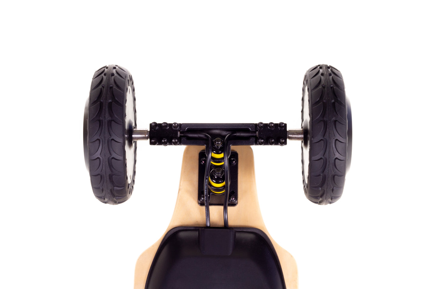 High quality, high performance electric skateboard with hub drive brushless motors and lithium ion battery technology.